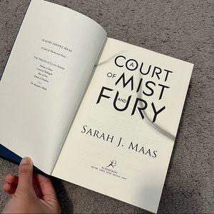 A Court of Mist and Fury by Sarah J Maas (hardcover)